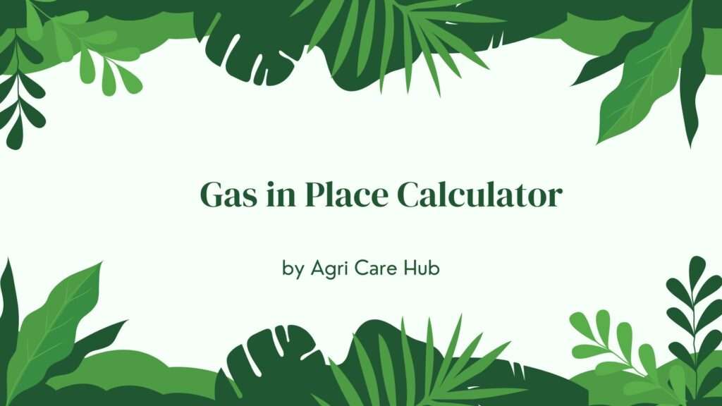 Gas in Place Calculator