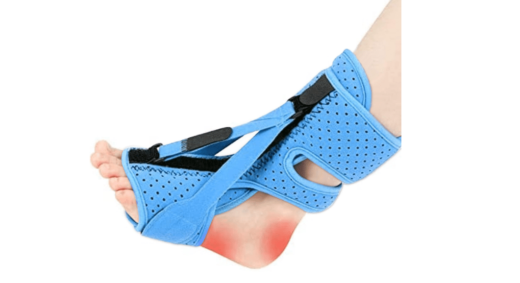 ANSUSIC Plantar Fasciitis Night Splint-Upgrade 3 Adjustable Planter Facetious Relief Brace,Plantar Fasciitis Relief Women Men Straps,Support Relief Foot 