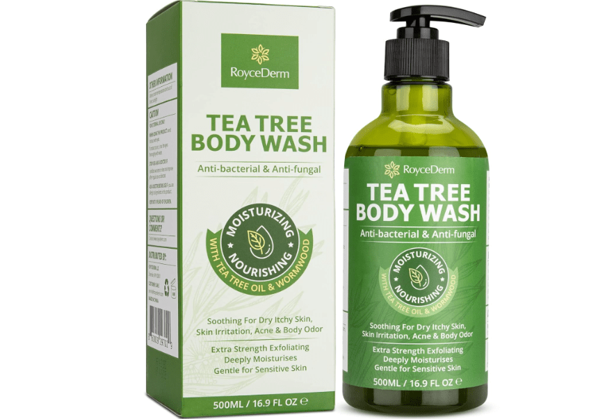 Antifungal Body Wash & Soap, Tea Tree Body Wash, Antibacterial Body Wash & Soap, Back Acne Body Wash, Natural Body Wash With Tea Tree Oil 