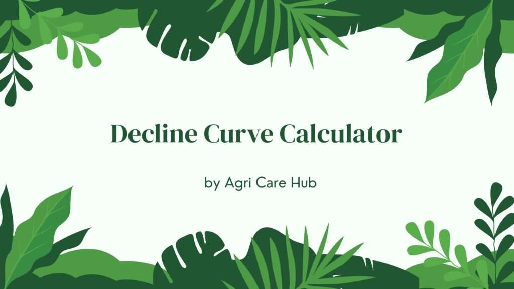 Decline Curve Calculator