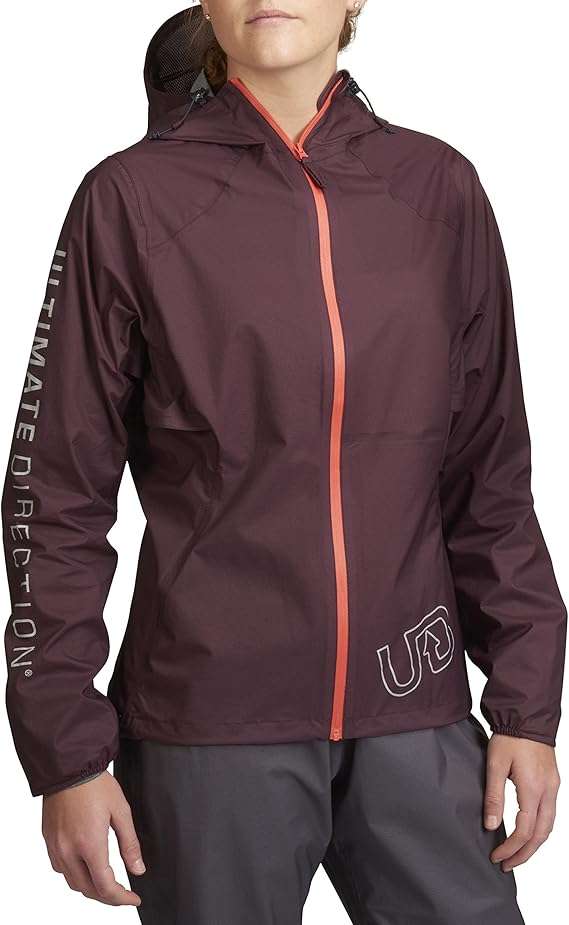 Ultimate Direction Women's Ultra Running Windproof Waterproof Ultralight Lightweight Jacket V2 