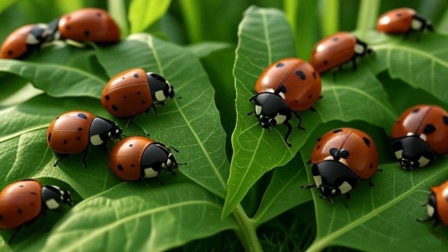 Natural pest control methods for organic peanut farming