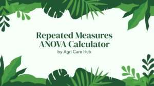 Repeated Measures ANOVA Calculator