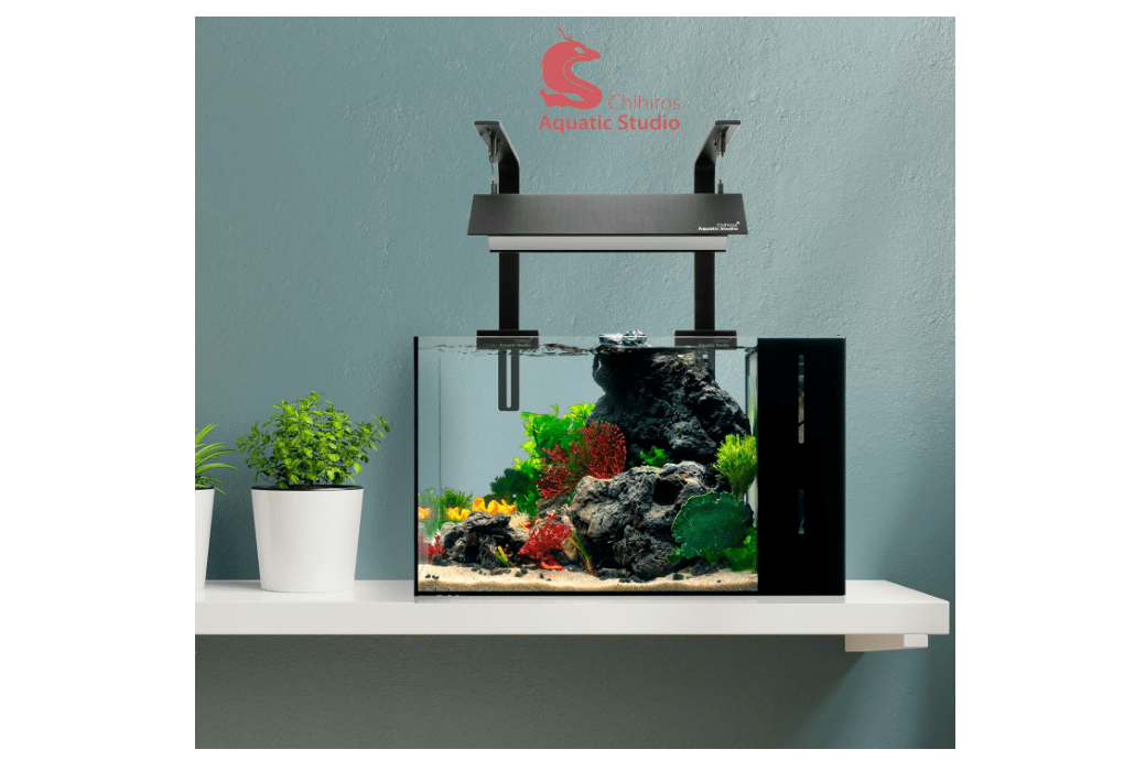 Chihiros RGB Vivid II Light Aquarium Light Shade with Mirror- Fish Tank Accessories to Improve Lighting, Sleek Light Cover, Easy to Install Fish Tank 