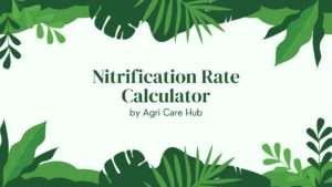 Nitrification Rate Calculator