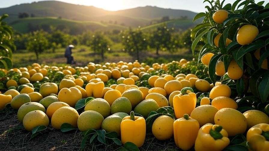 Yellow Fruits and Vegetables
