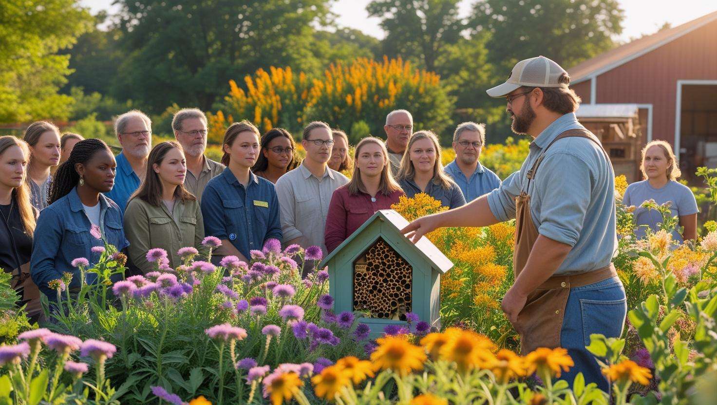 pollinator garden