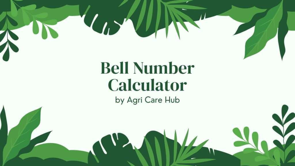 Bell Number Calculator