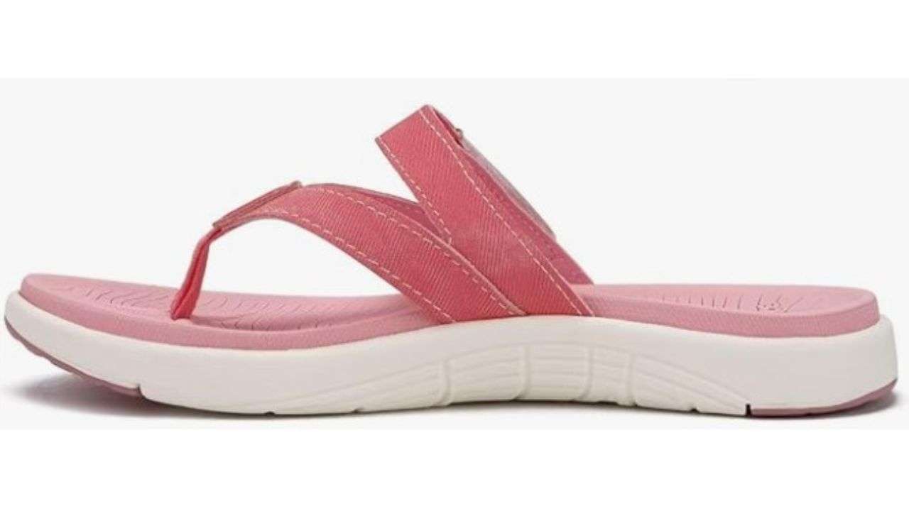 COFACE Womens Fashion Orthotic Flip Flops Ladies Slip On Lightweight Athletic Yoga Mat Cushion Thong Sandals With Comfortable Plantar Fasciitis Arch Support