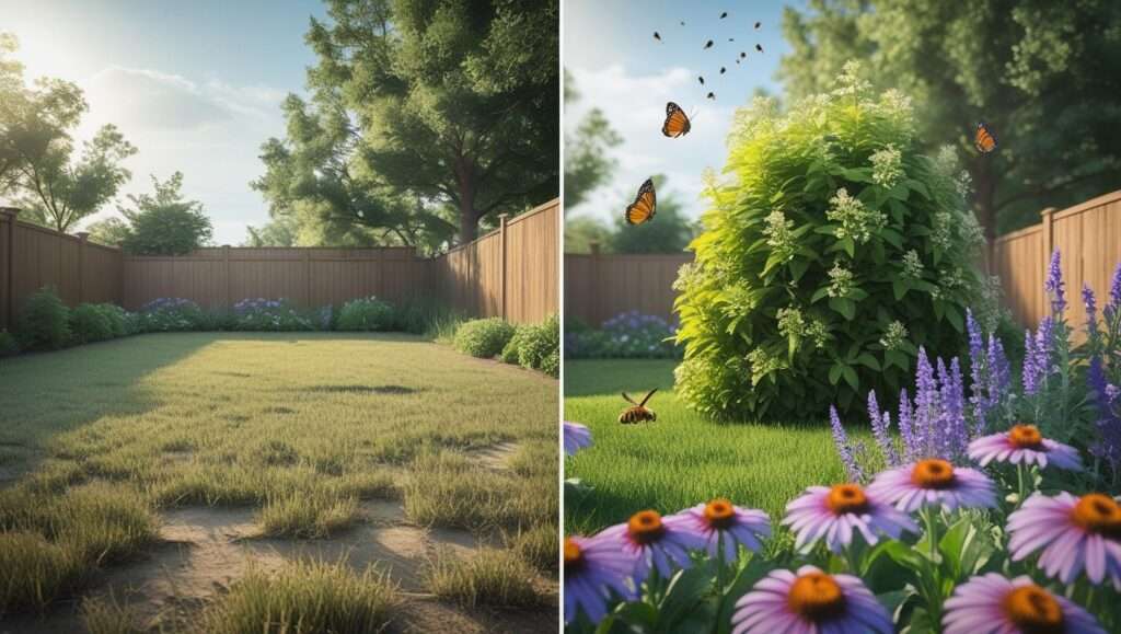 pollinator garden beauty bush