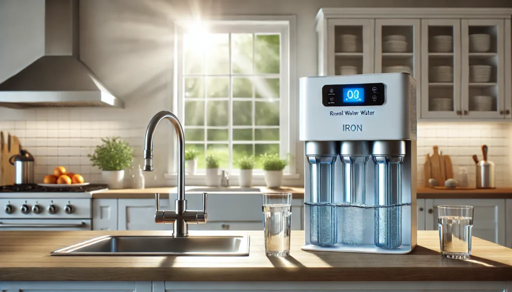 best iron filter for well water