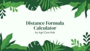 Distance Formula Calculator