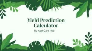 Yield Prediction Calculator