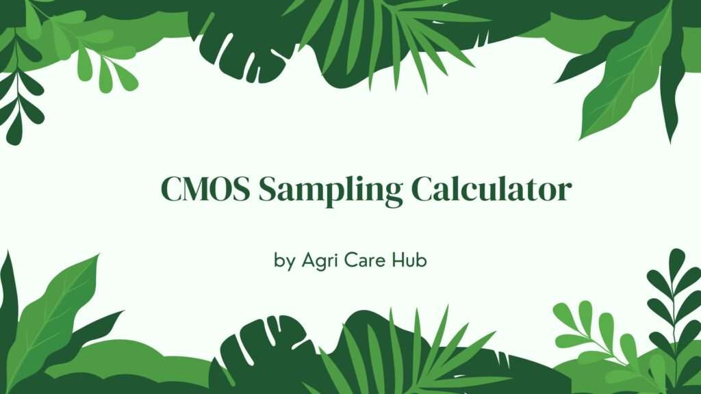 CMOS Sampling Calculator