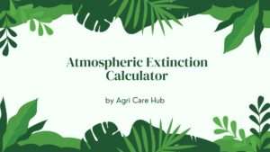 Atmospheric Extinction Calculator