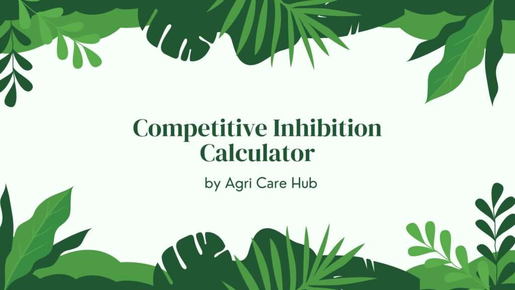 Competitive Inhibition Calculator