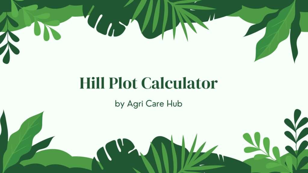Hill Plot Calculator