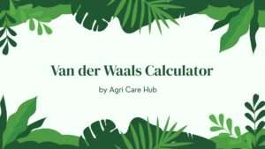 Van der Waals Calculator