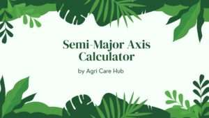Semi-Major Axis Calculator