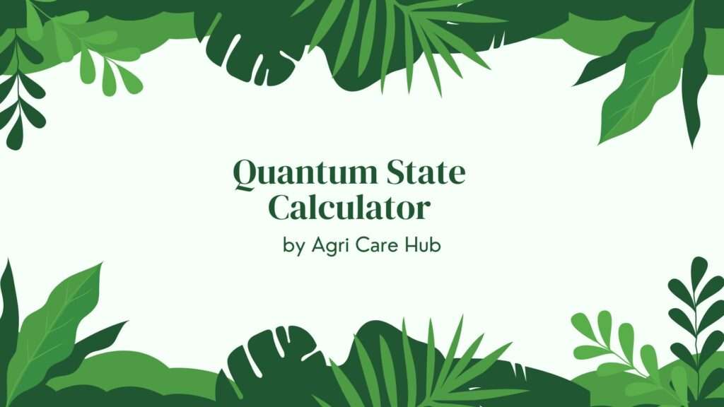 Quantum State Calculator