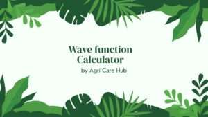 Wave function Calculator