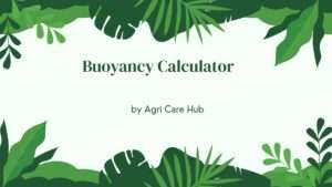 Buoyancy Calculator
