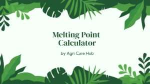 Melting Point Calculator