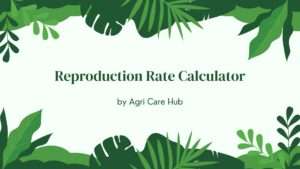 Reproduction Rate Calculator
