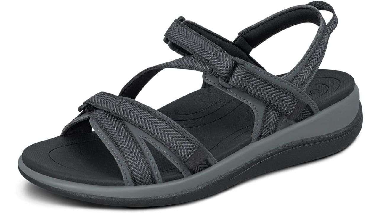 Orthofeet Women's Orthopedic Water-Friendly Lake Sandals