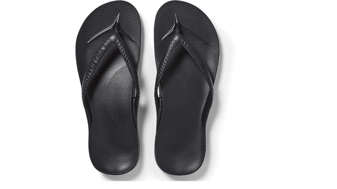 Archies Arch Support Flip Flops for Men & Women – Orthotic Sandals for Plantar Fasciitis Relief – Lightweight, Cushioning, Shock-Absorbing Thong Sandals for Walking, Foot Pain & All-Day Comfort