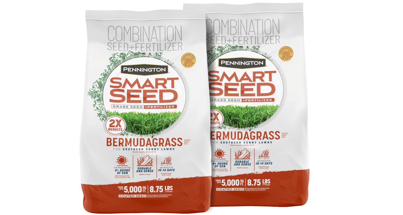 
Pennington Smart Seed Bermudagrass Mix with 2x faster results 8.75 LB