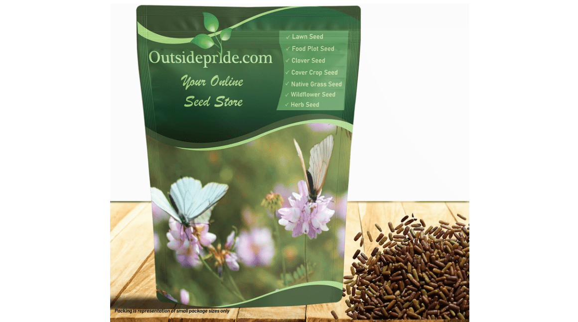 Outsidepride Perennial Crown Vetch Seeds - 5 lb. Drought-Tolerant, Fast-Growing Ground Cover for Erosion Control, Great for Perennial Wildflower Gardens 