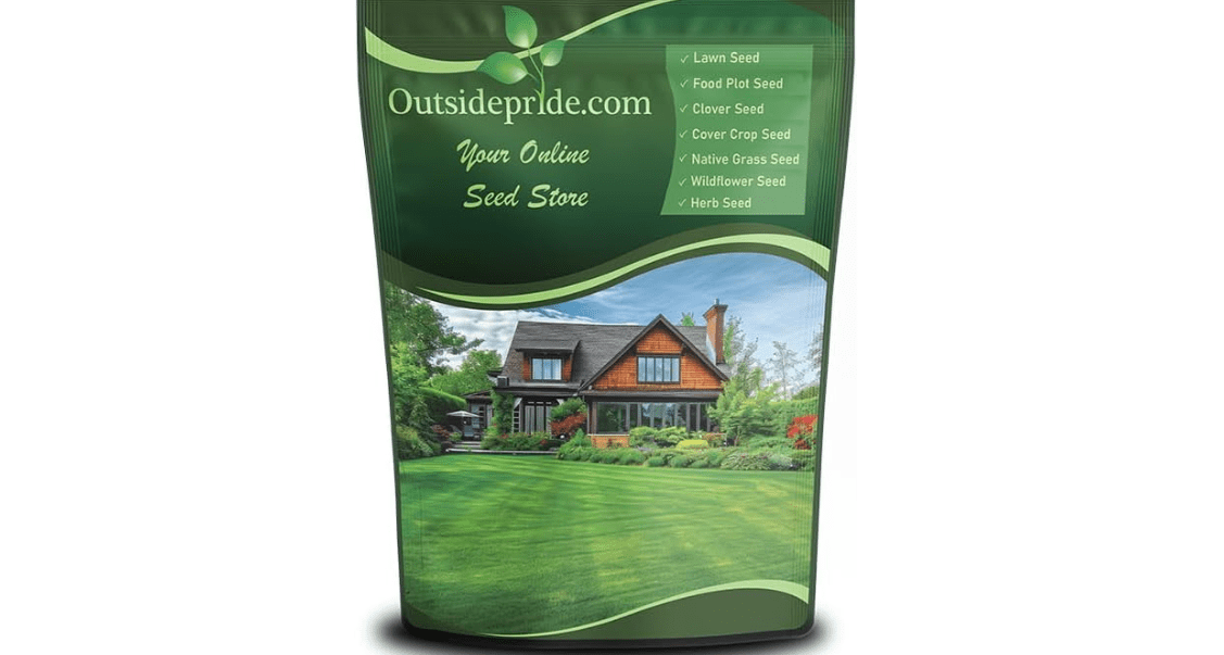 Outsidepride Midnight Kentucky Bluegrass Seed - 5 Lbs. Cold & Drought Tolerant, Sun-Loving Lawn Grass Seed, w/High Traffic Tolerance & Deep Root System, OptiGrowth Coated for Better Establishment 