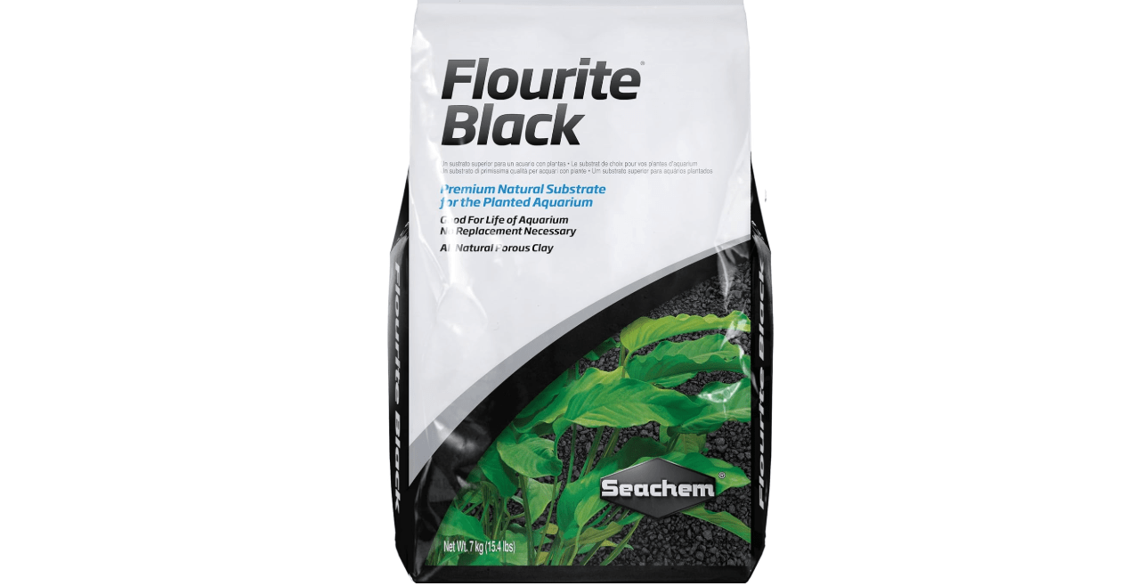 Seachem Flourite Black Clay Gravel - Stable Porous Natural Planted Aquarium Substrate 15.4 lbs 