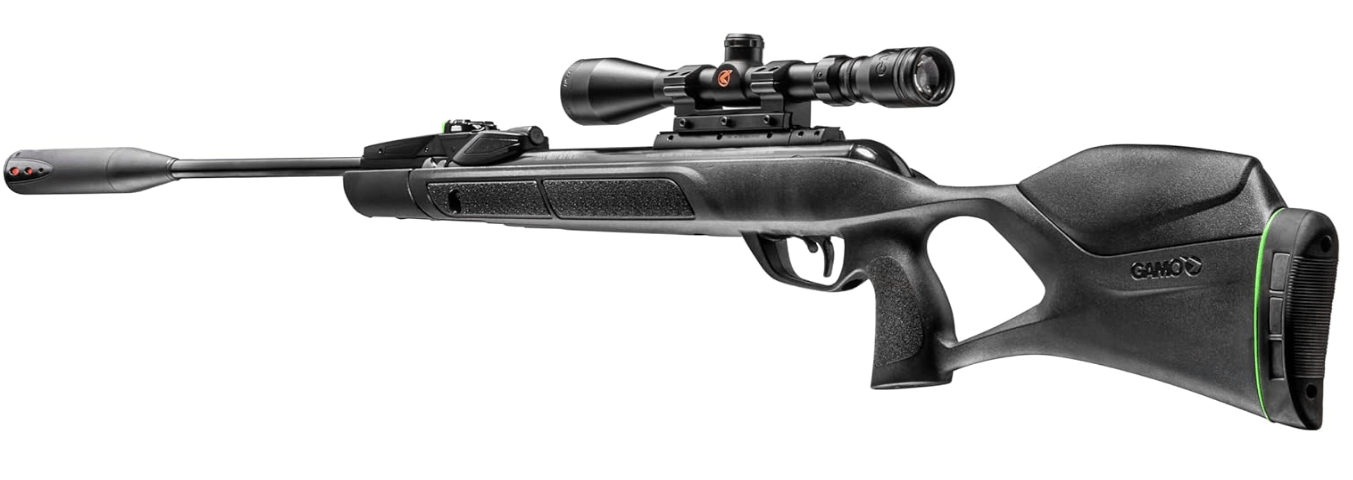 Gamo Swarm Magnum 10X GEN3i Inertia Fed .22 Caliber Break Barrel air Rifle. High Power 10-Shot Pellet air Gun. 1,300 fps Velocity. 