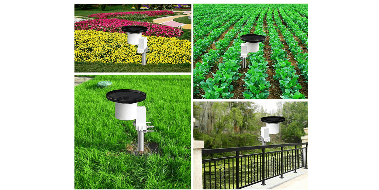 ECOWITT WH5360B Wireless Rain Gauge High Precision Digital 3-in-1 Weather Station with Indoor Thermometer and Hygrometer 