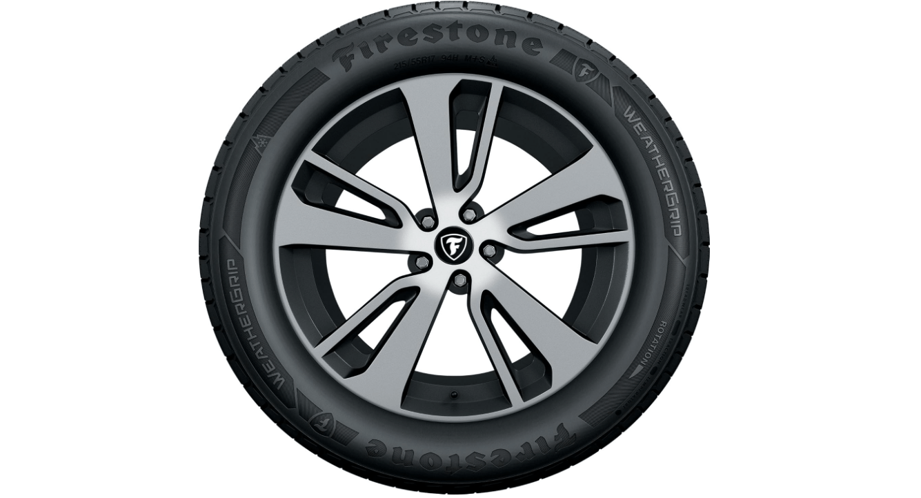 Firestone Weathergrip All Weather 215/50R17 95V XL Passenger Tire 