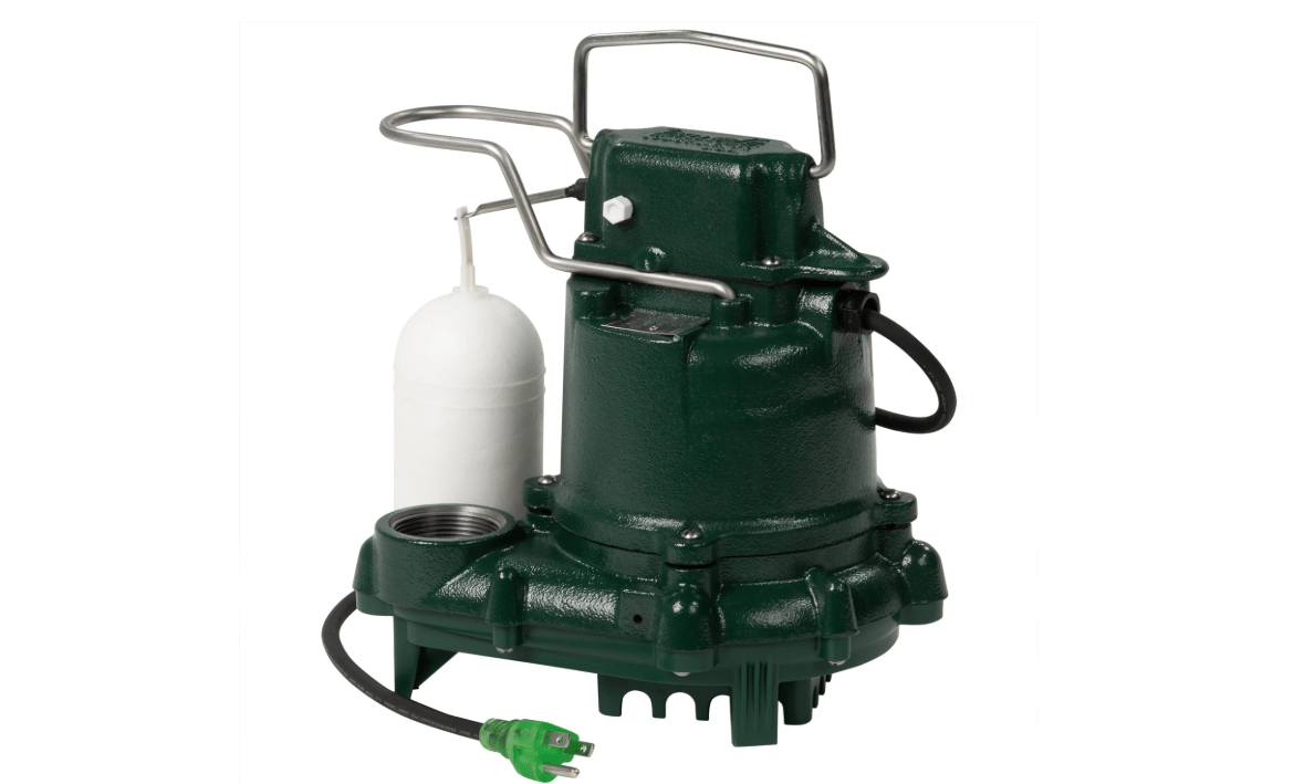 Zoeller M53 Mighty-mate Submersible Sump Pump, 1/3 Hp 