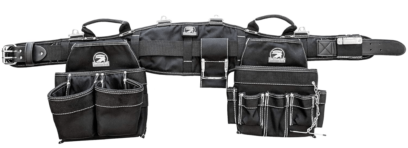 Gatorback B240 Electrician's Combo With Pro-Comfort Back Support Belt. Heavy Duty Work Belt (Medium 31-35 Inches) 