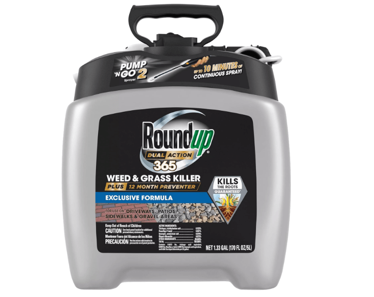 Roundup Dual Action 365 Weed & Grass Killer Plus 12 Month Preventer