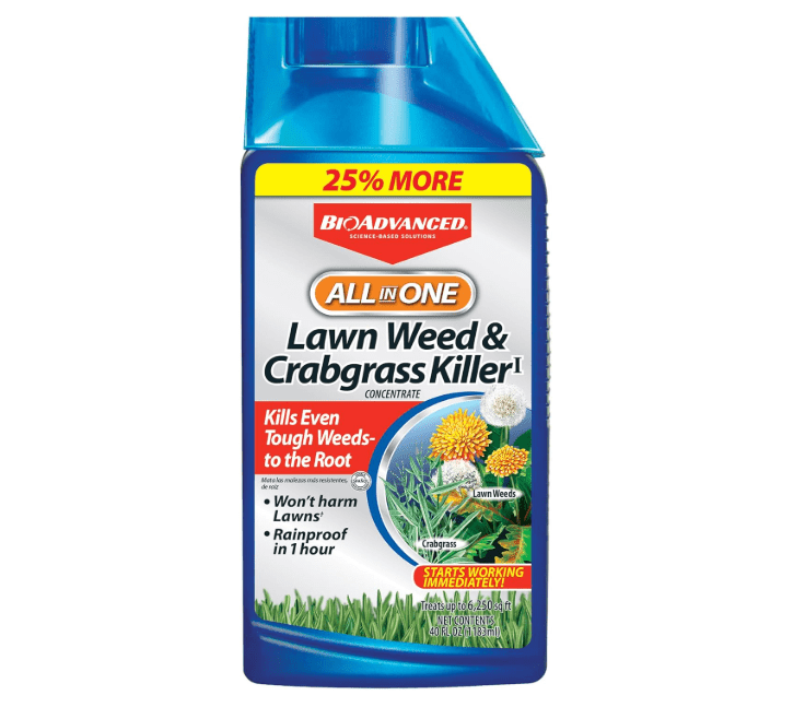 BioAdvanced All-in-One Lawn Weed & Crabgrass Killer