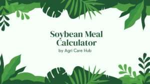 Soybean Meal Calculator