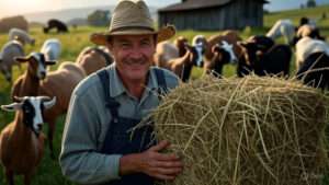 best hay for goats