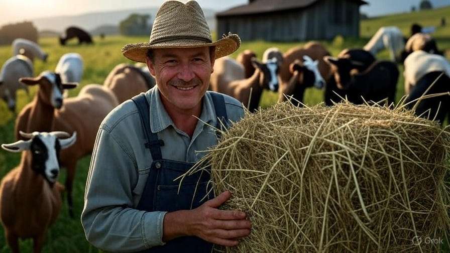 best hay for goats