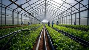 irrigation lines greenhouse​