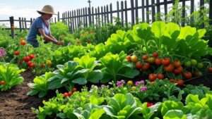 permaculture veggie garden