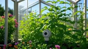 Small Greenhouse Temperature Control in Summer