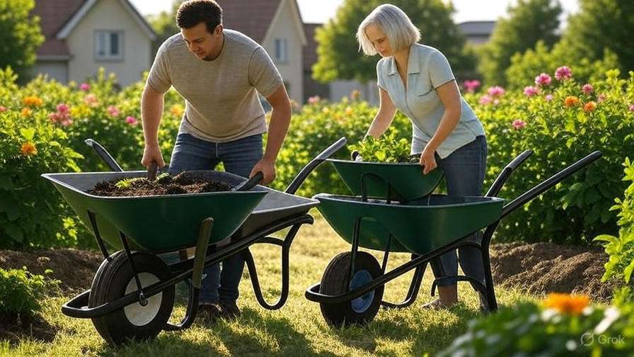 true temper wheelbarrow