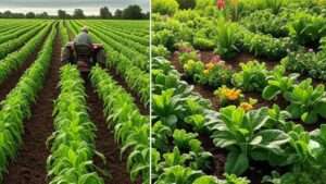 agriculture vs permaculture