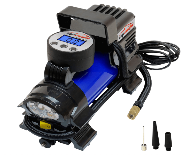 EPAuto 12V DC Portable Air Compressor Pump, Digital Tire Inflator